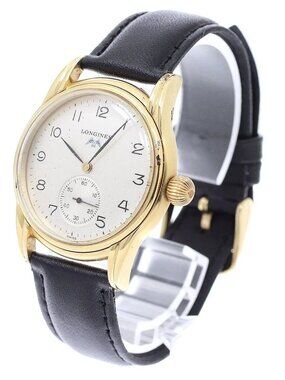 LONGINES L4.659.2 cal.L396.2 Small second Silver Dial Hand Winding Men's_946867